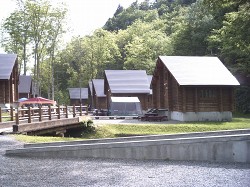 バンガロー群遠景